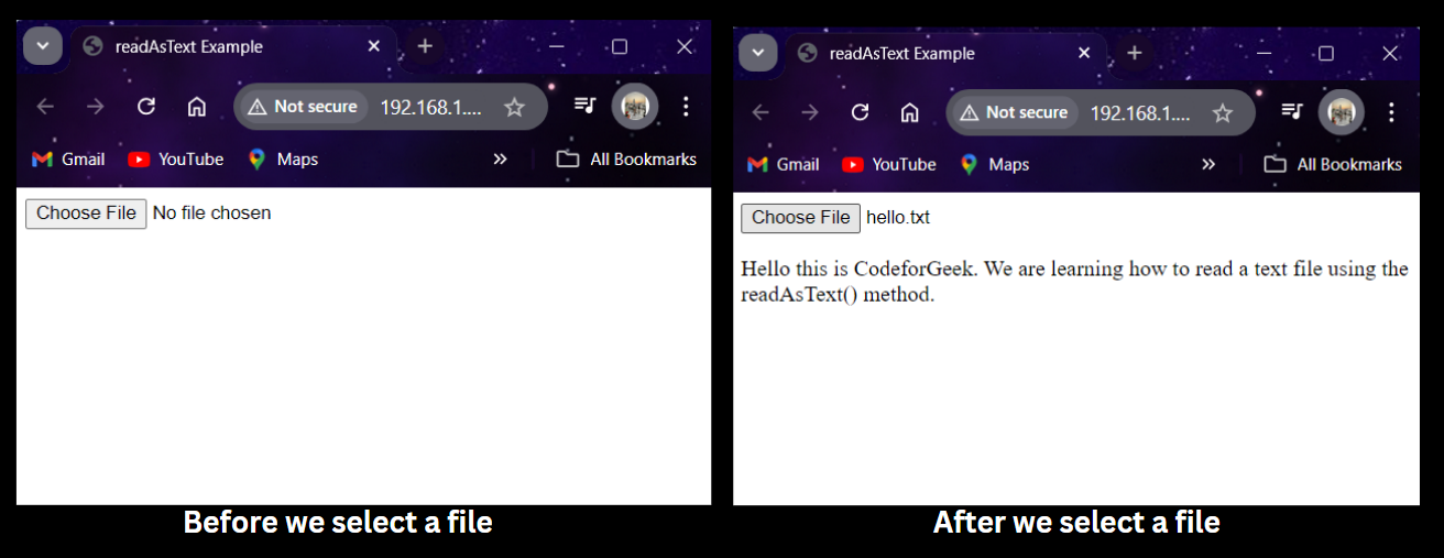 How To Read A Local Text File Using Javascript Codeforgeek