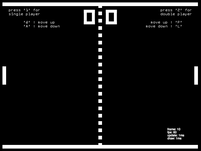 Classic Pong Game (2 Players)