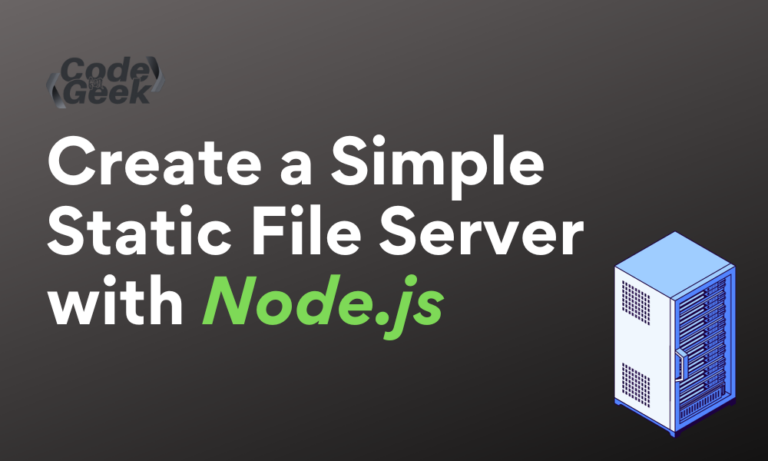 Simple Static File Server
