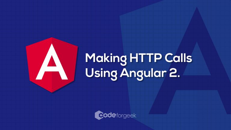 HTTP Calls using Angular2
