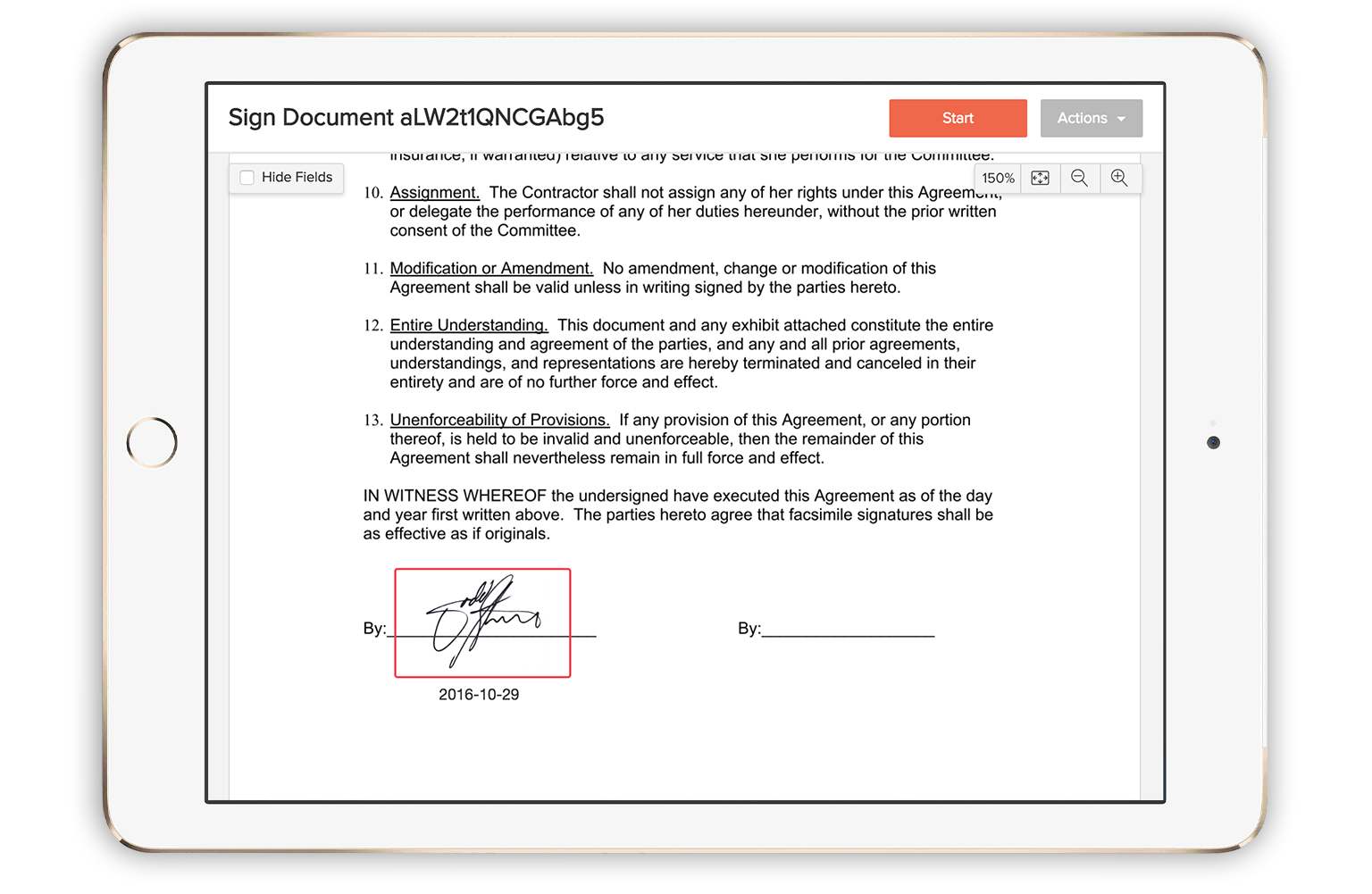 Sign document. Приложение для электронной подписи sign me. The document is signed by Electronic Signature. Signature in Agreements.