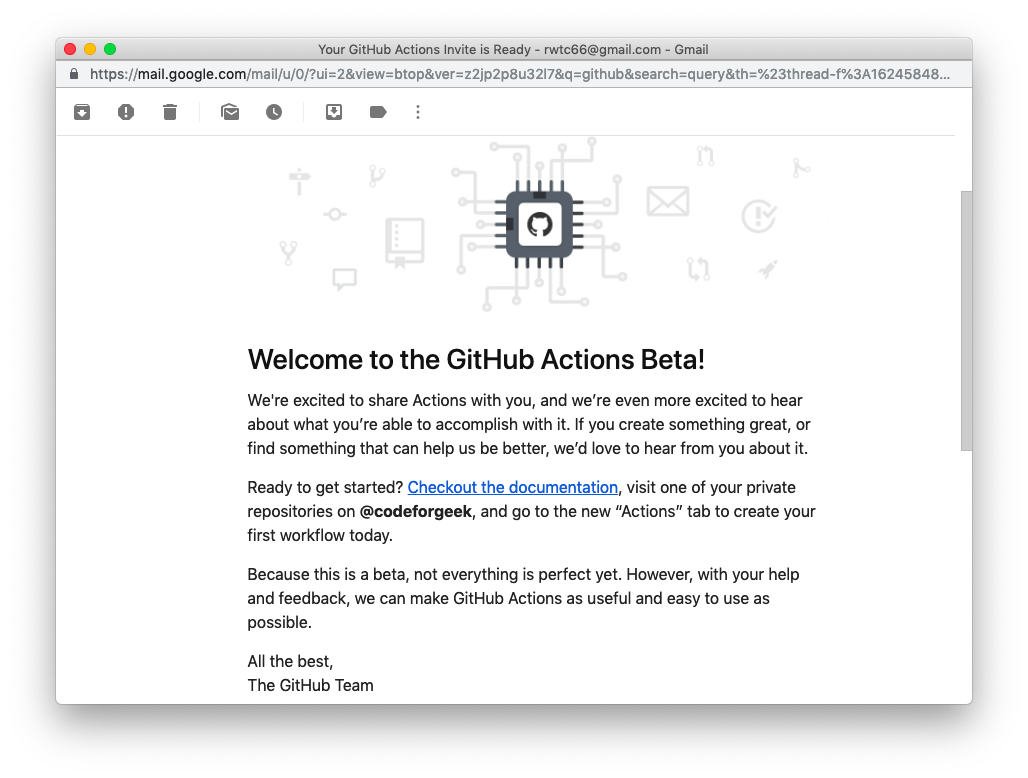 Automate your workflow with Github Actions