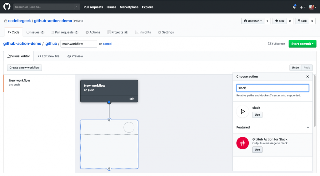 Automate your workflow with Github Actions | CodeForGeek