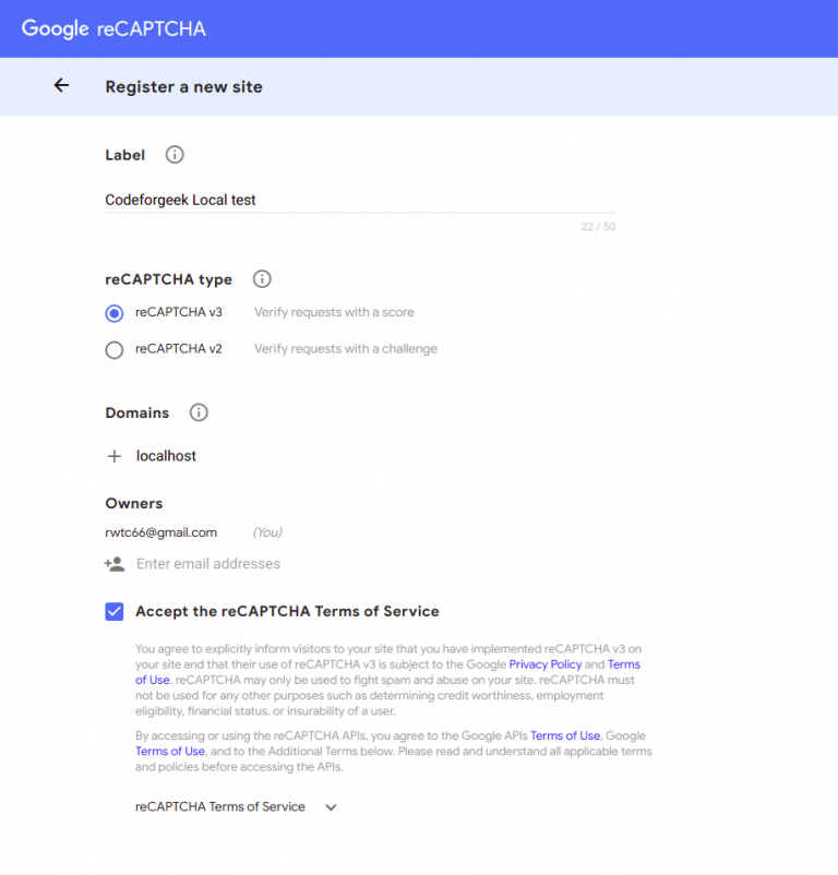 Google ReCAPTCHA V3 Tutorial With Example Demo In PHP | CodeForGeek