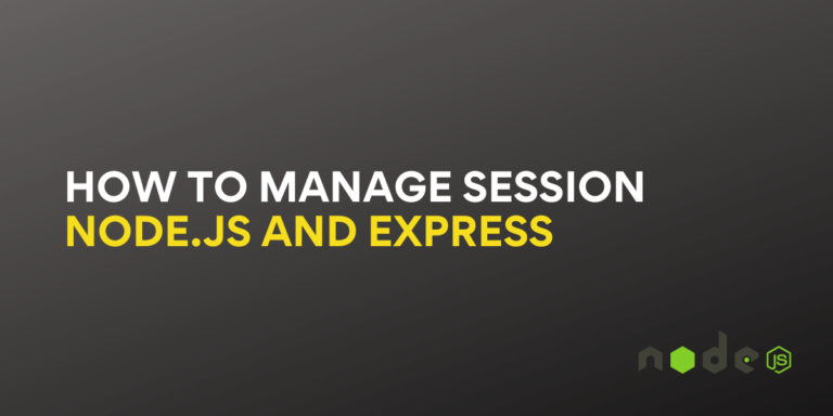 How To Manage Session Using Node Js And Express Thumbnail