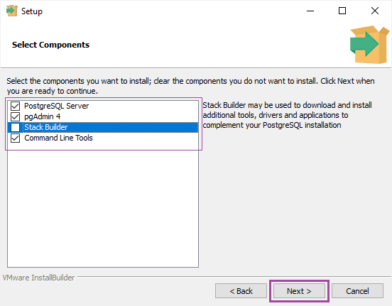 Postgres With Node.js Install Step 3