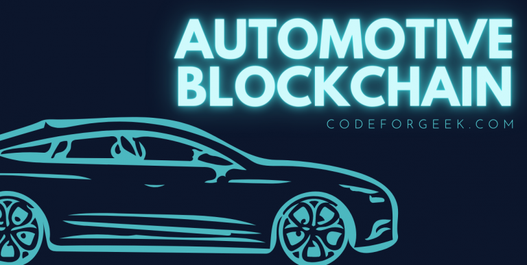 Blockchain In Automotive Industry Featured Image