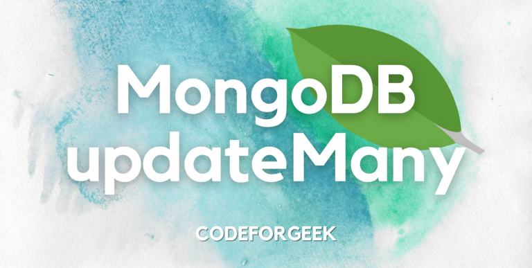 MongoDB UpdateMany Featured Image