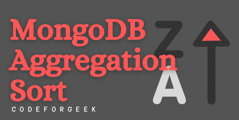 MongoDB Aggregation Sort Featured Image