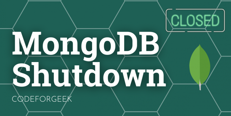 MongoDB Shutdown Featured Image