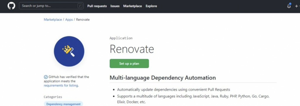 Github Renovate