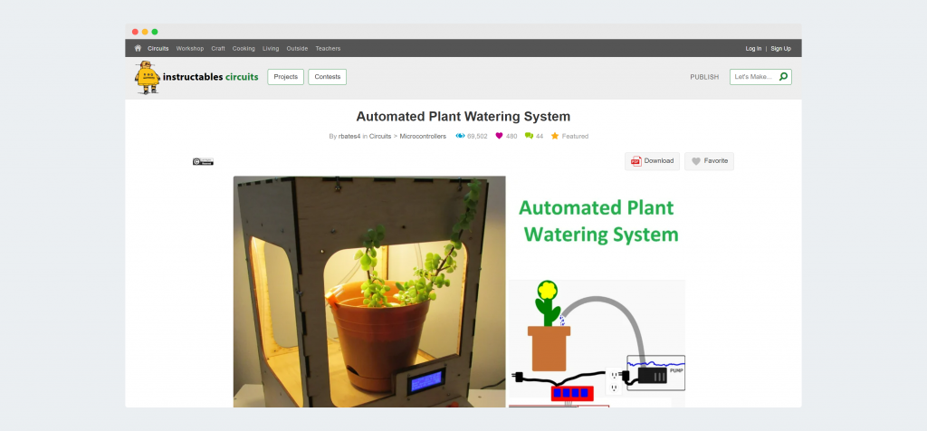 Automated Plant Watering System