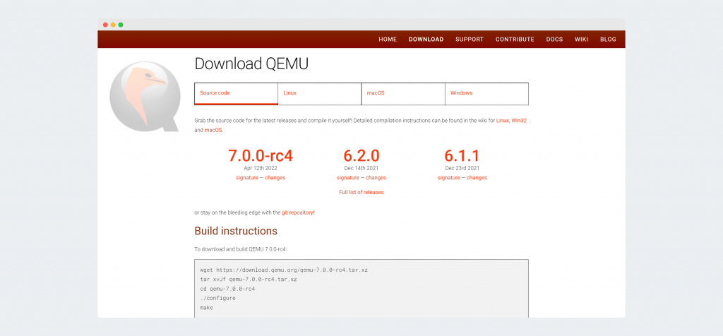 QEMU