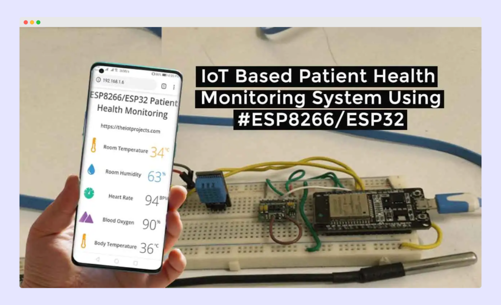 IoT Based Health Tracking System