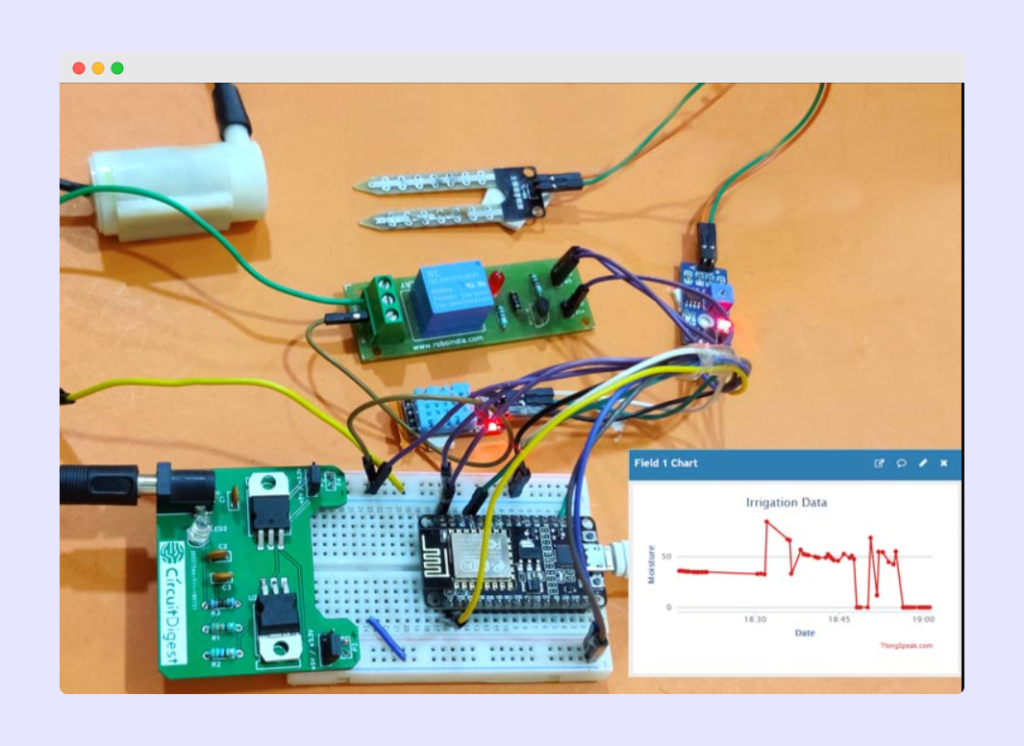 IoT Based Water Irrigation System