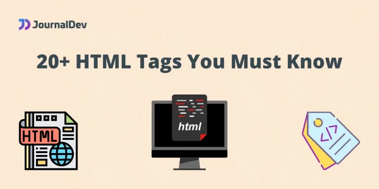 20 HTML Tags You Must Know Png
