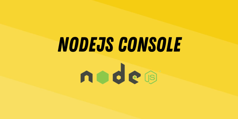 NodeJS Console Thumbnail
