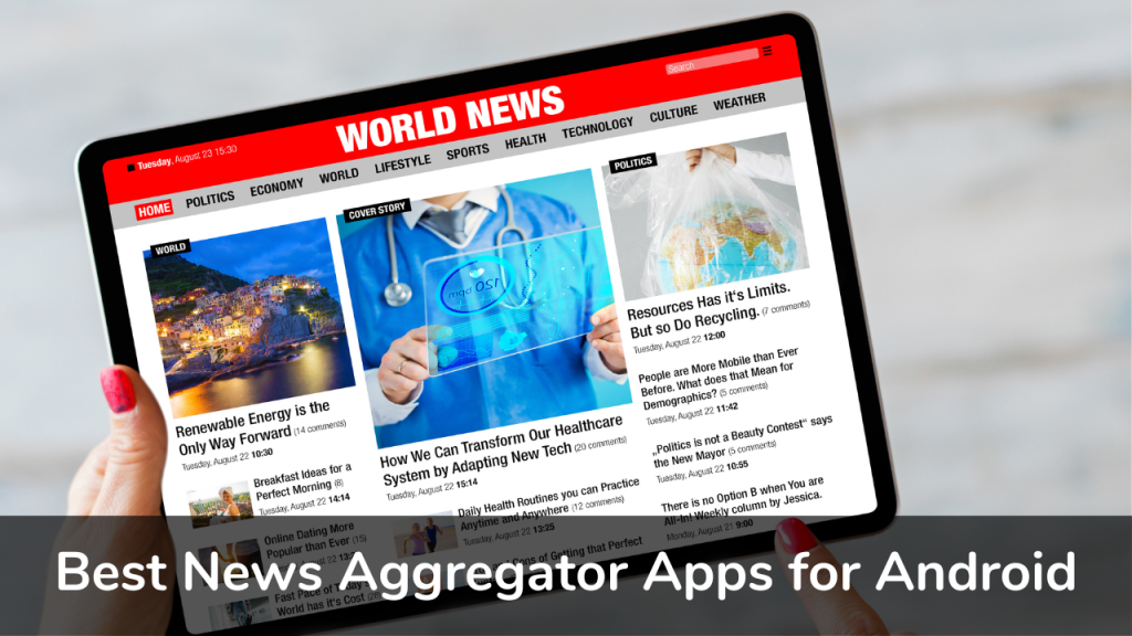 open source news aggregator android