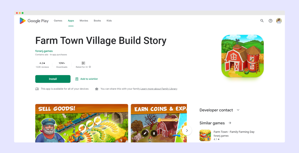 Farm Town Village Build Story