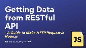 Getting Data From RESTful API
