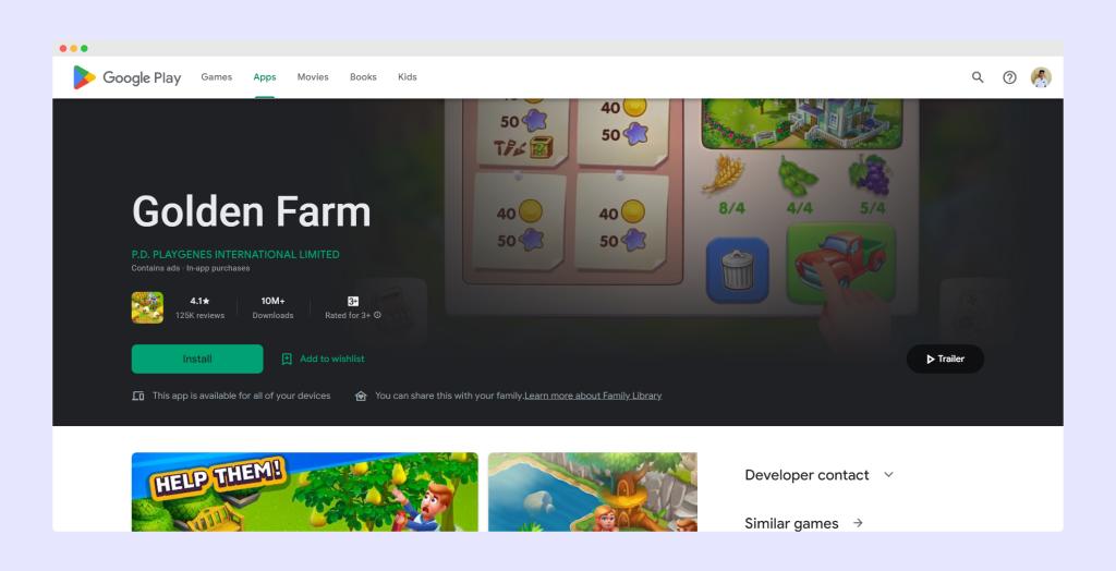 Golden Farm Idle Farming Game