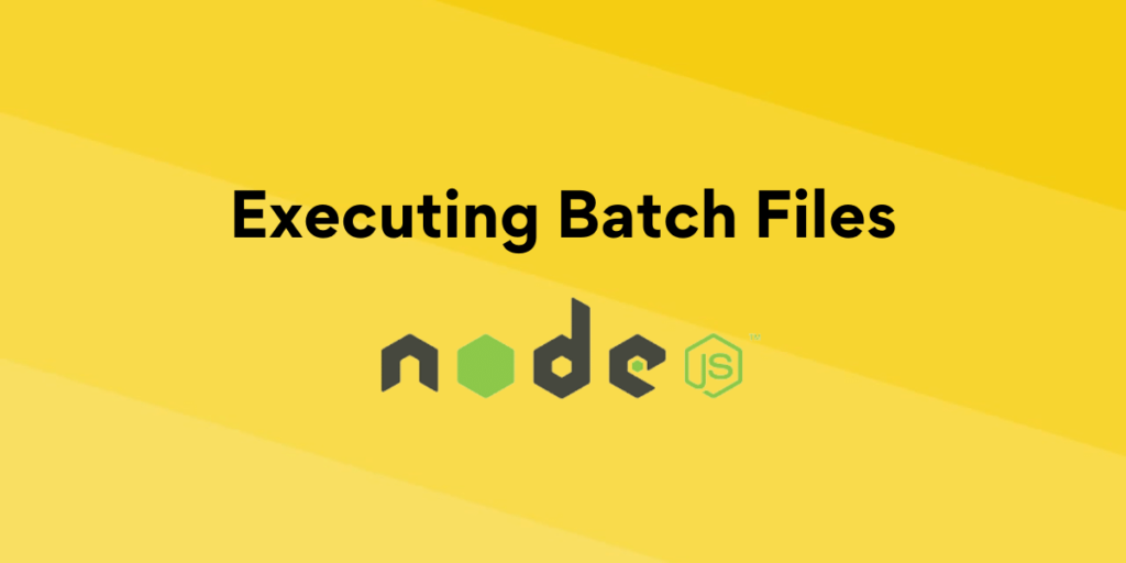 Executing Batch Files Thumbnail