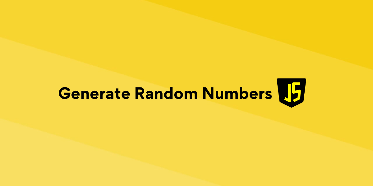 random number generator in javascript