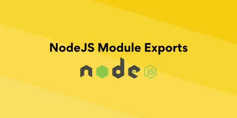 NodeJS Module Exports Thumbnail