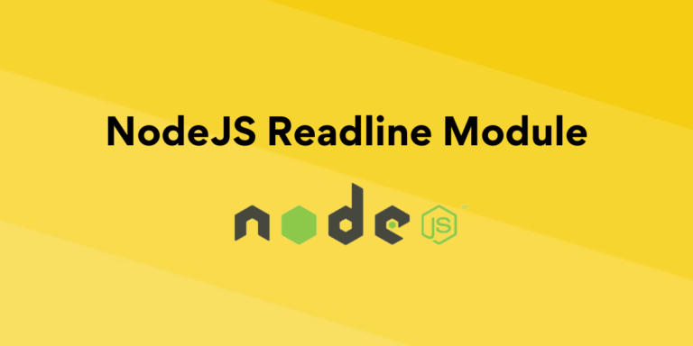 NodeJS Readline Module Thumbnail