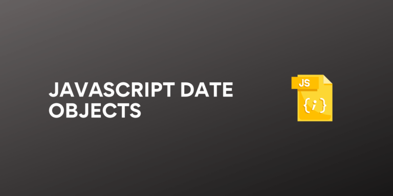 JavaScript Date Objects Thumbnail