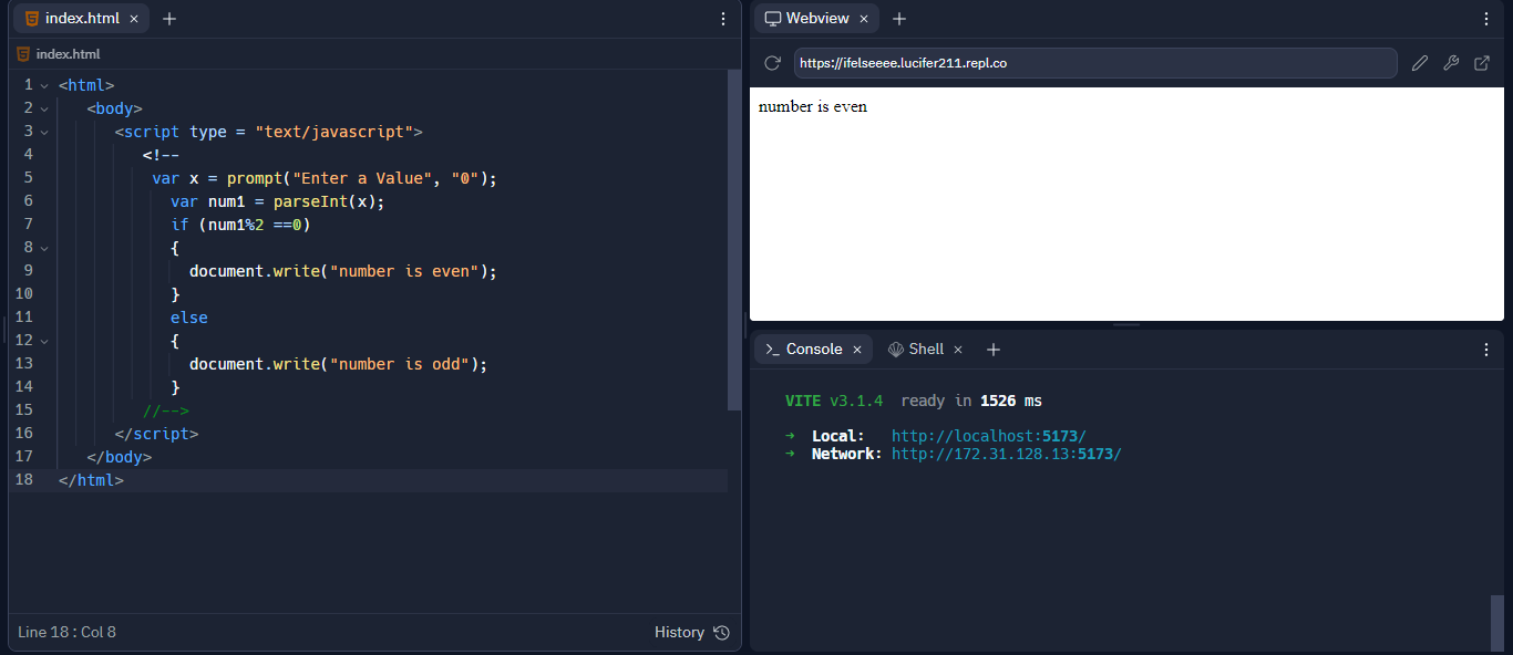 JavaScript if...else Conditional Statement | CodeForGeek