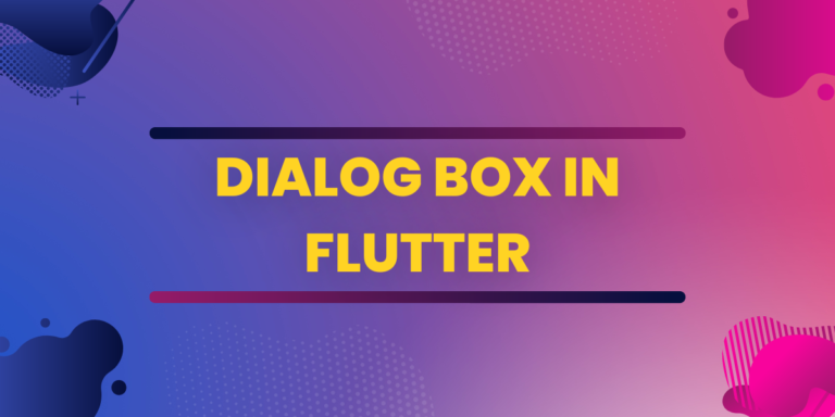 flutter dialog box