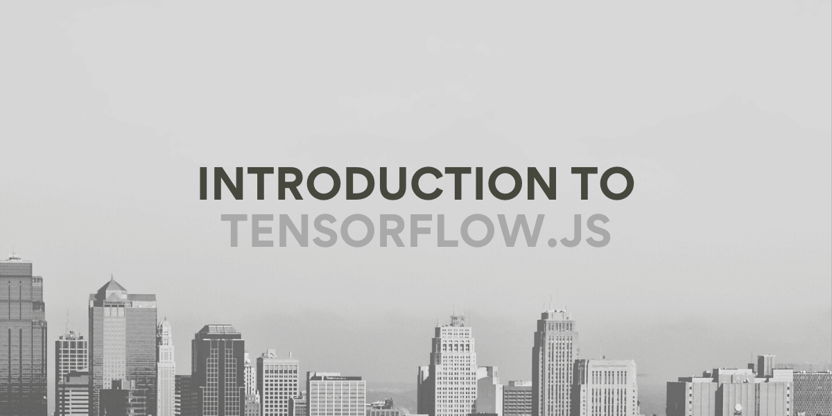 Tensor sales js tutorial