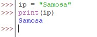 Printing A Variable