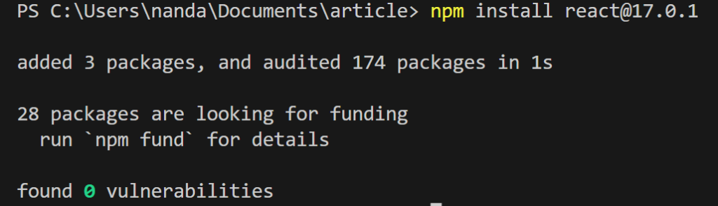 Installing a Specific Version of an NPM Package
