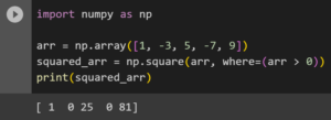 numpy.square() in Python: Calculating Squares in NumPy | CodeForGeek