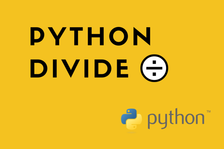 Python Divide