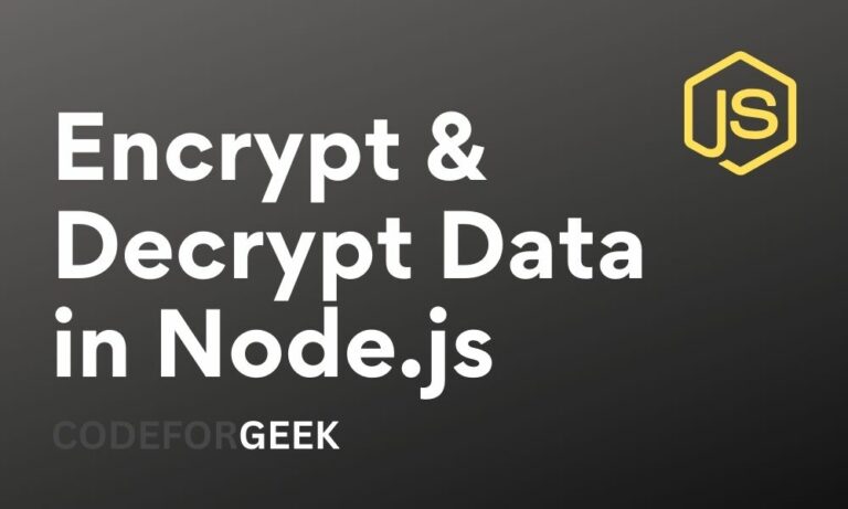 Encrypt And Decrypt Data