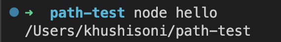 How to Get the Path to the Current Script with Node.js | CodeForGeek
