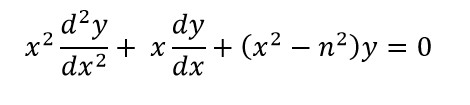 The Bessels Equation