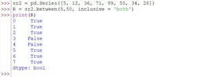 Python Pandas Series.between() Function : A Detailed Guide | CodeForGeek