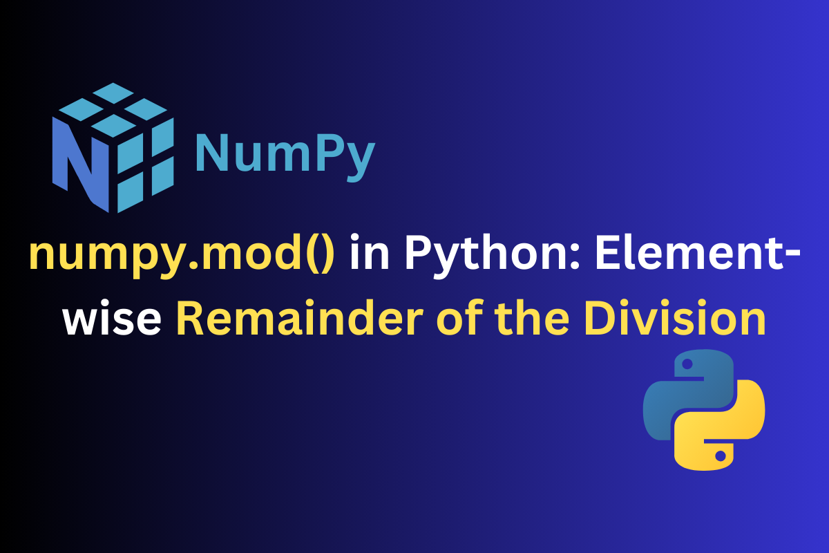 Numpymod In Python Introduction Syntax And Examples Codeforgeek 8773