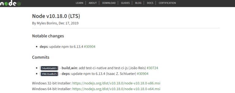 How to Downgrade Node Version: 3 Easy Ways | CodeForGeek