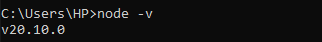 Node Version Check