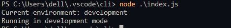 NODE_ENV after setting within code