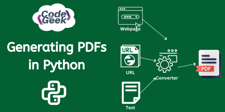 Generating PDFs In Python