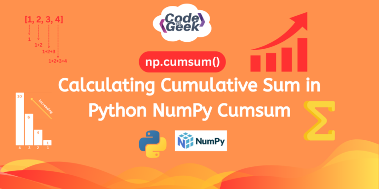 Calculating Cumulative Sum In Python NumPy Cumsum (2)