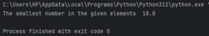 numpy.nanmin() in Python: Finding Min Value Ignoring NaN | CodeForGeek