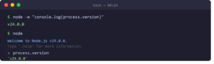 How to check the current Node version (and why it matters) | CodeForGeek