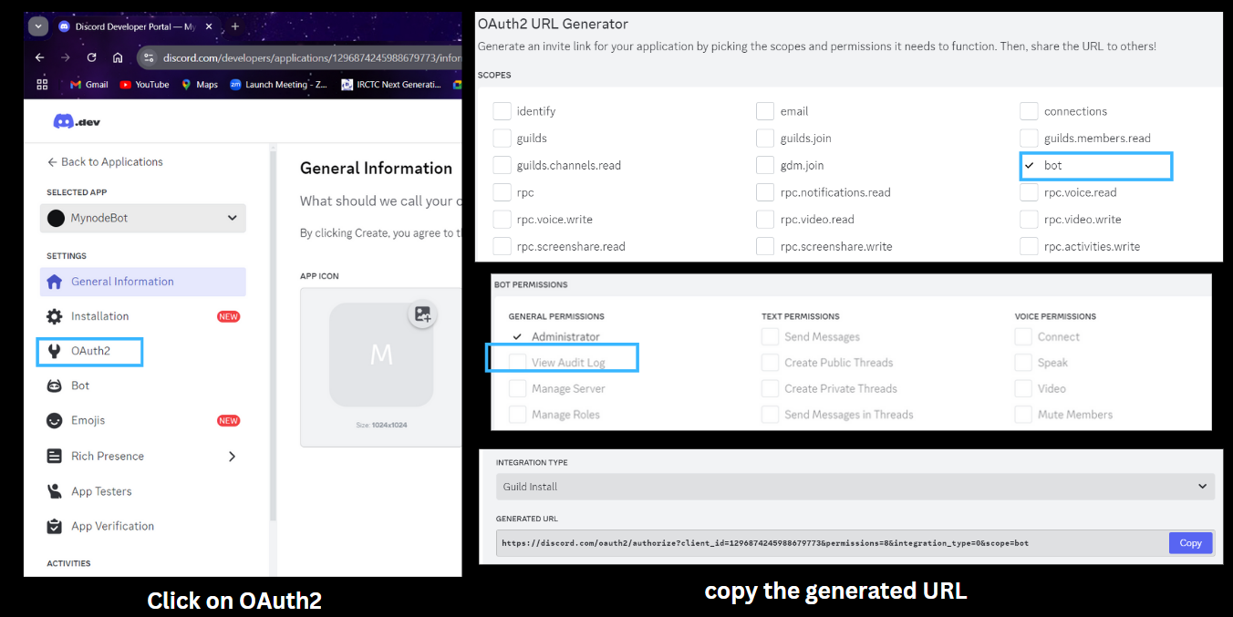 How to Create a Simple Discord Bot Using Node.js (Easy Steps) | CodeForGeek
